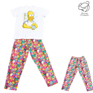 Pijama Simpson  unisex talla L-xl