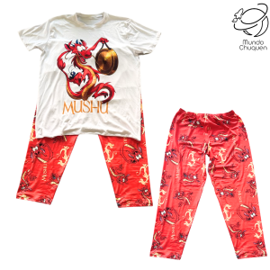 Pijama Mushu(mulan) talla m-l